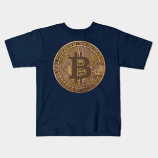 Bitcoin Digital Money Kids T-Shirt